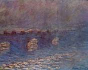 克劳德 莫奈 : Waterloo Bridge, Effect of Sun in the Mist